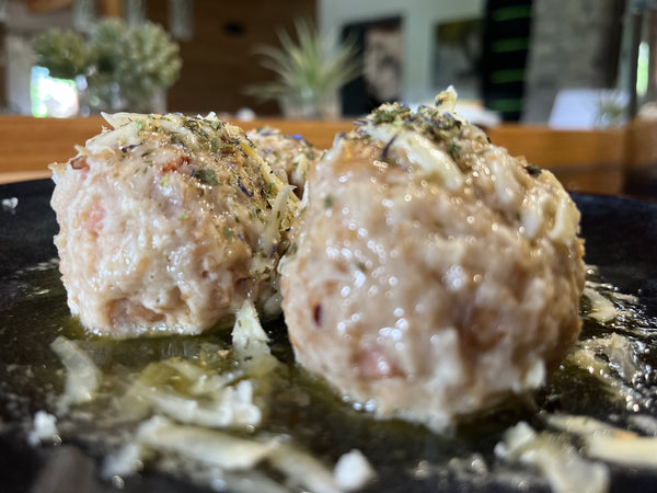 Brezelknödel mit Speck & Käse 300g