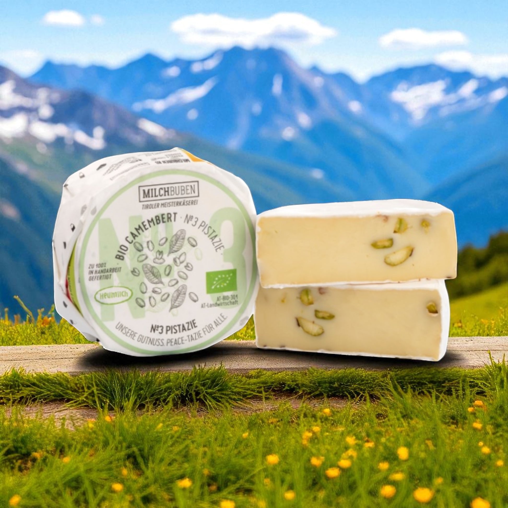 Organic Camembert Pistachio 180g