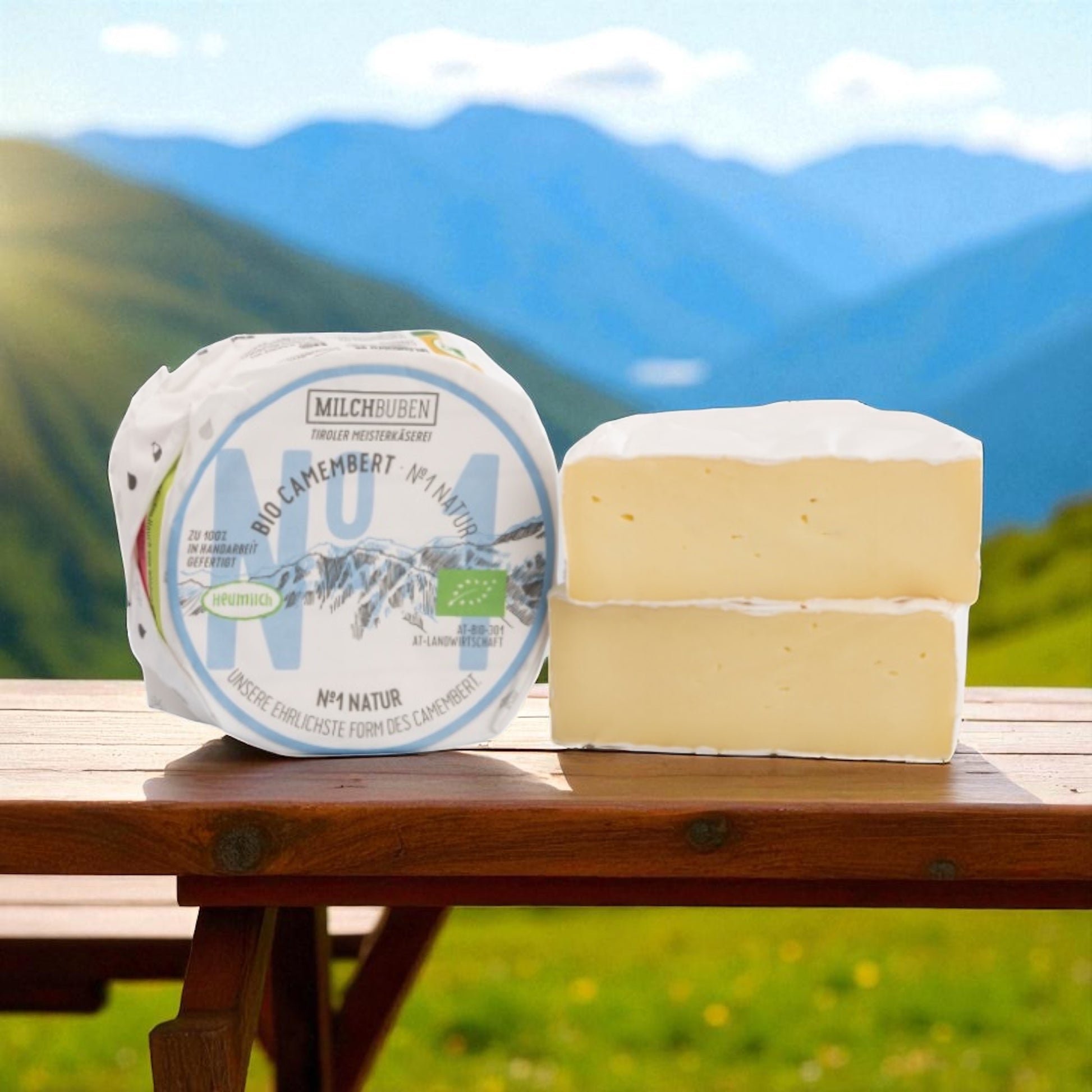 Organic Camembert Plain 180g