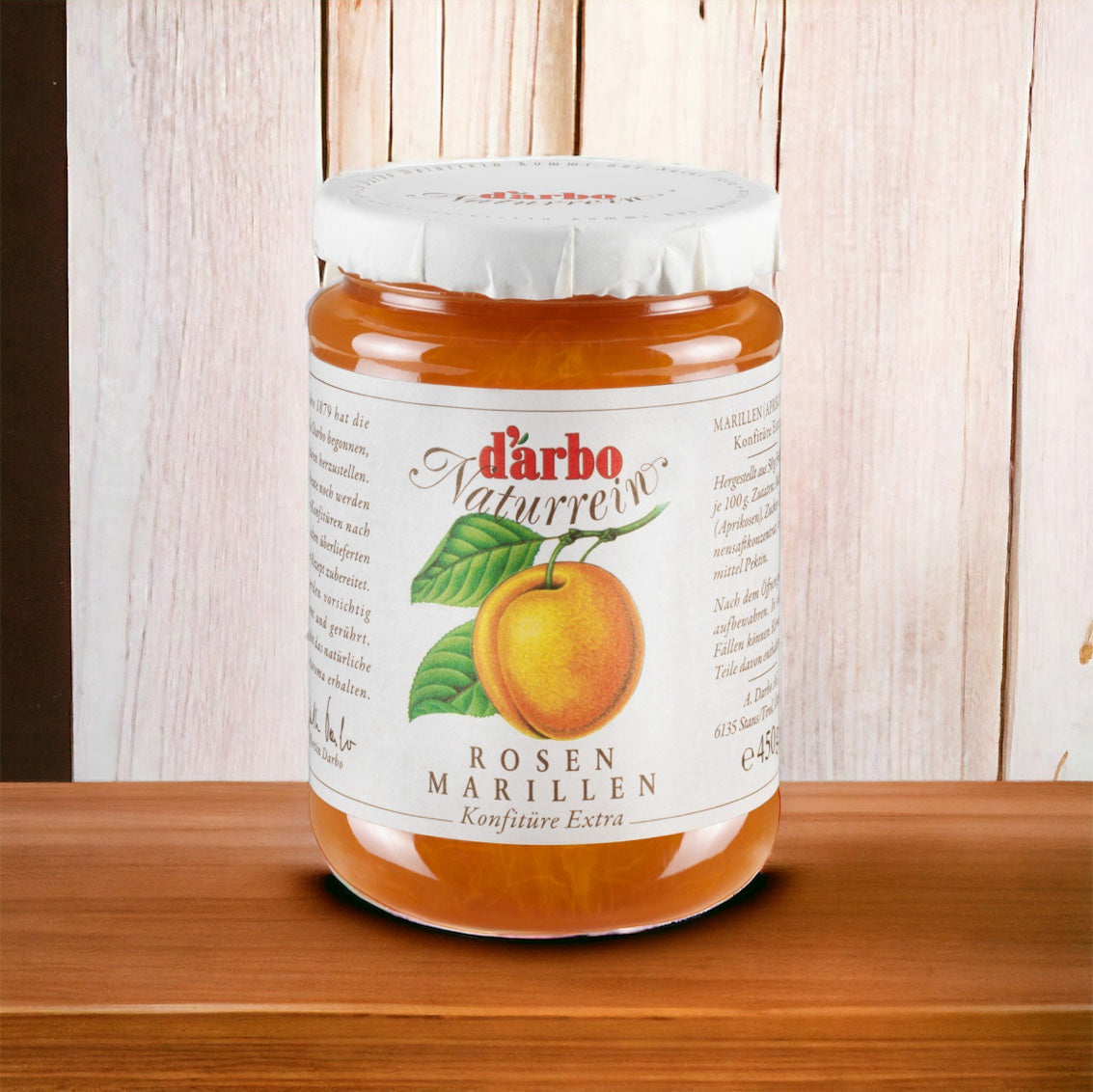 Darbo Marille 450g – Fruchtaufstrich mit 50% Frucht kaufen – Schmankerl Österreich